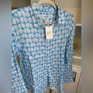 Baby Blue Men’s Linen Shirt